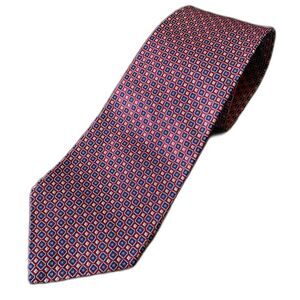 Tommy Hilfiger Men's Necktie Silk Made in USA 4 x 58 Office Work Casual Dad Gift
